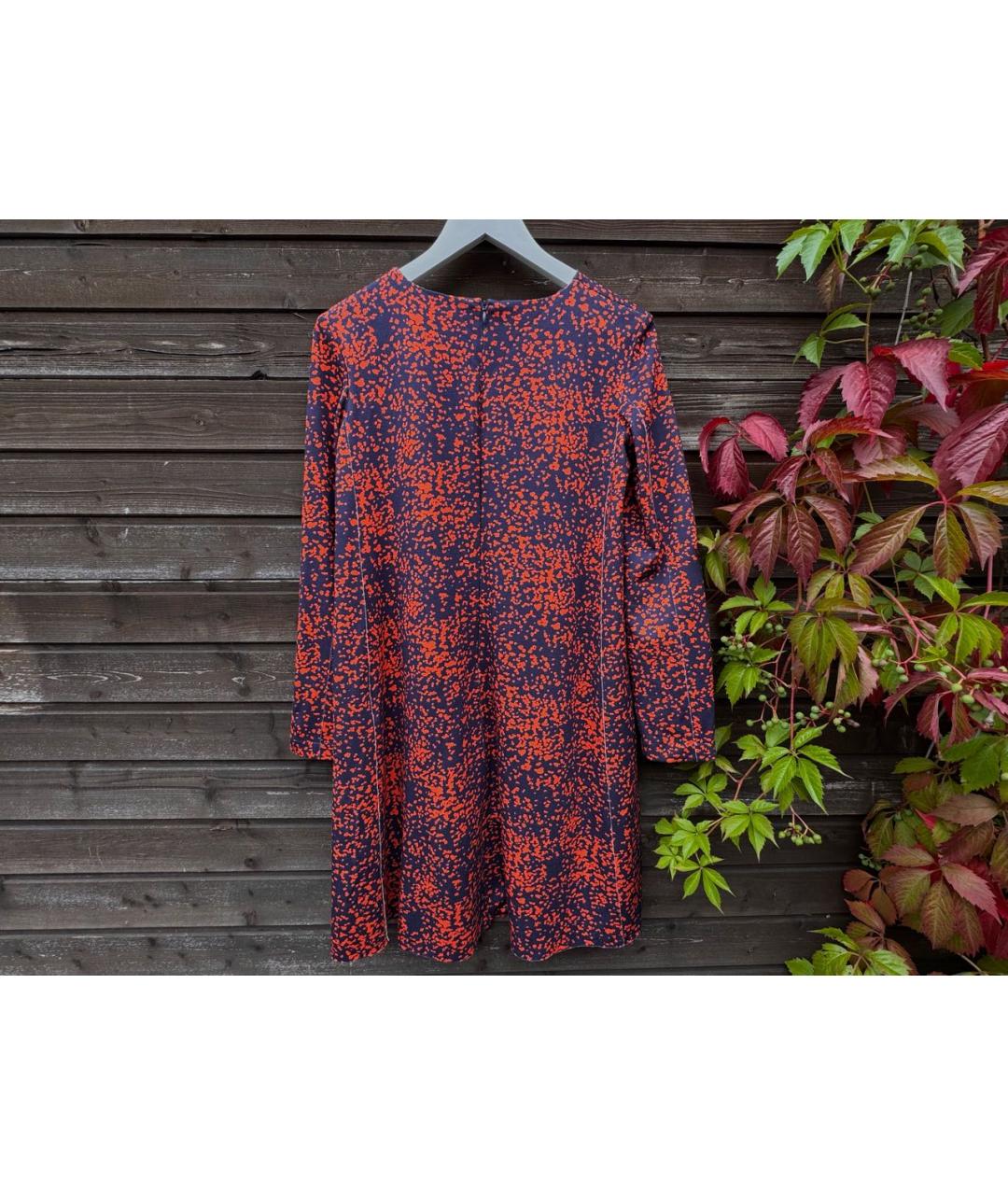 HARRIS WHARF LONDON Темно-синее вискозное повседневное платье, фото 2