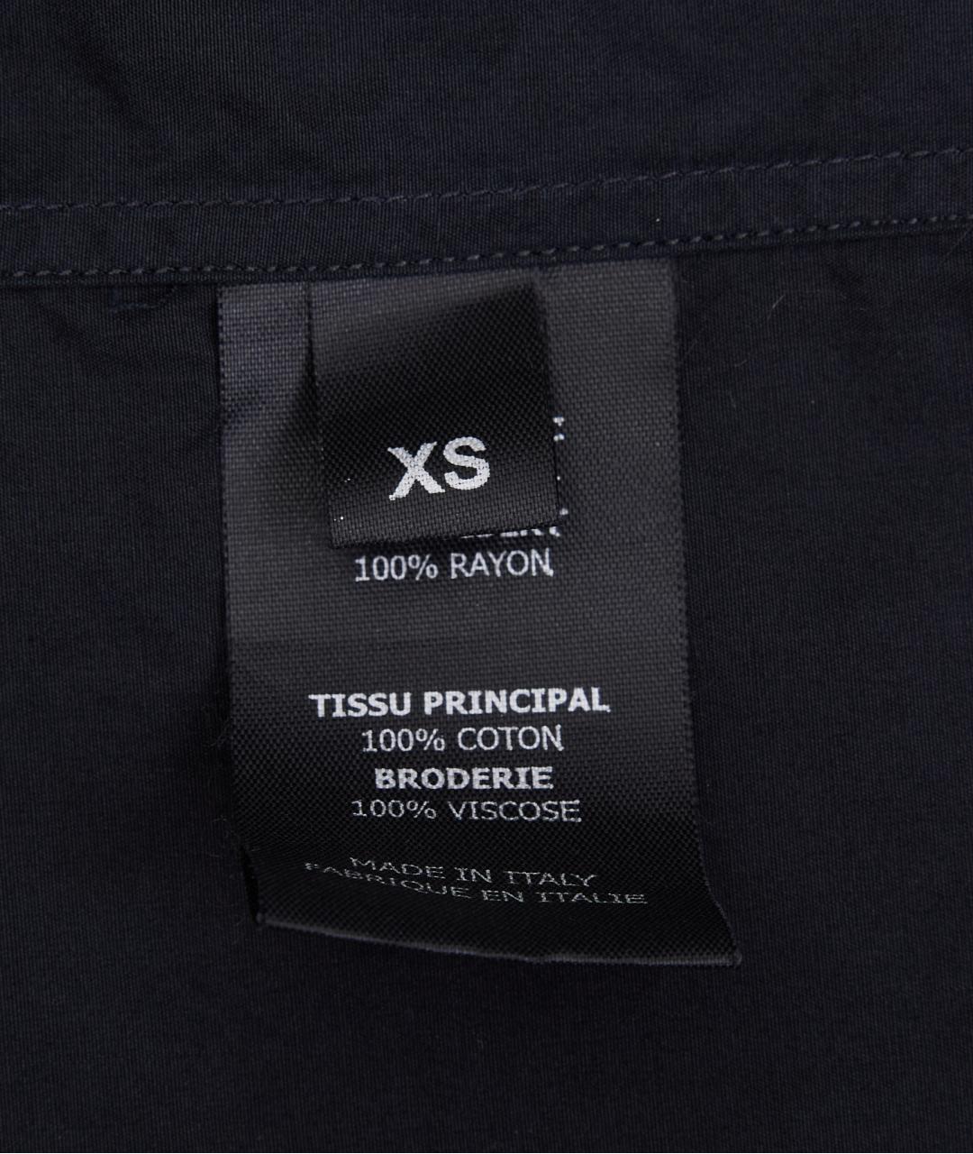 VETEMENTS Черная хлопковая кэжуал рубашка, фото 4