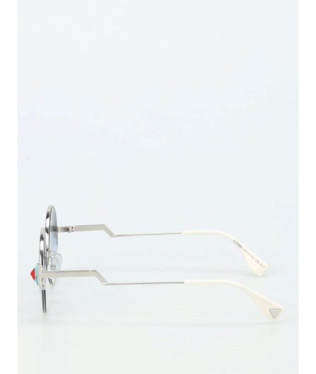 FENDI Металлические солнцезащитные очки, фото 3