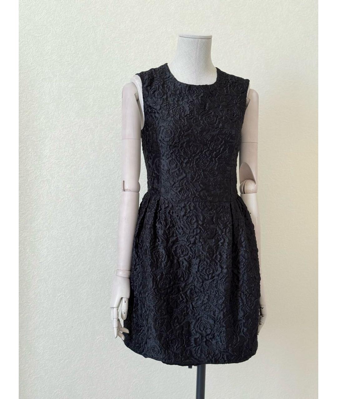 ALEXANDER TEREKHOV Черное синтетическое повседневное платье, фото 3