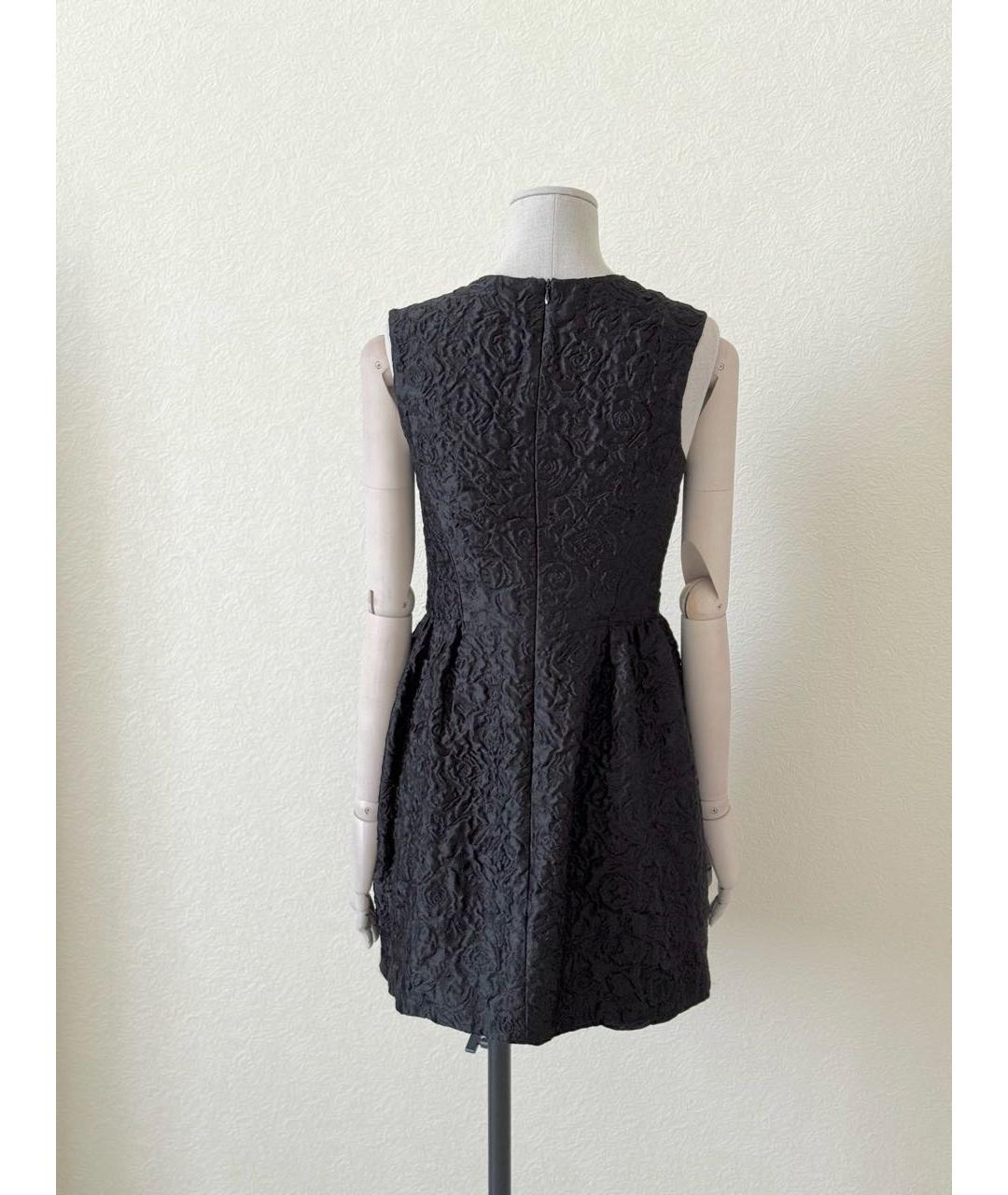 ALEXANDER TEREKHOV Черное синтетическое повседневное платье, фото 5