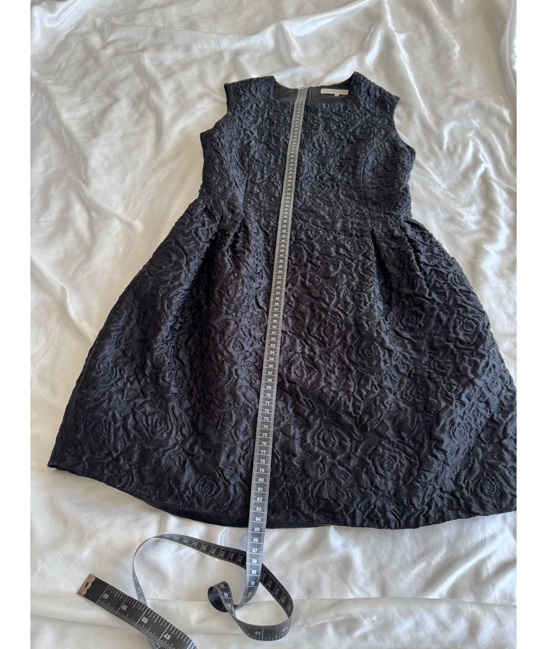 ALEXANDER TEREKHOV Черное синтетическое повседневное платье, фото 7