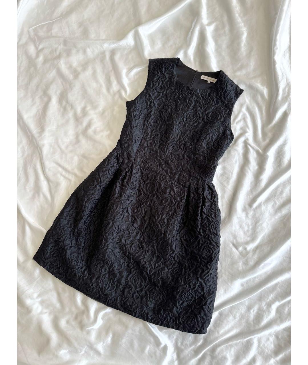 ALEXANDER TEREKHOV Черное синтетическое повседневное платье, фото 9