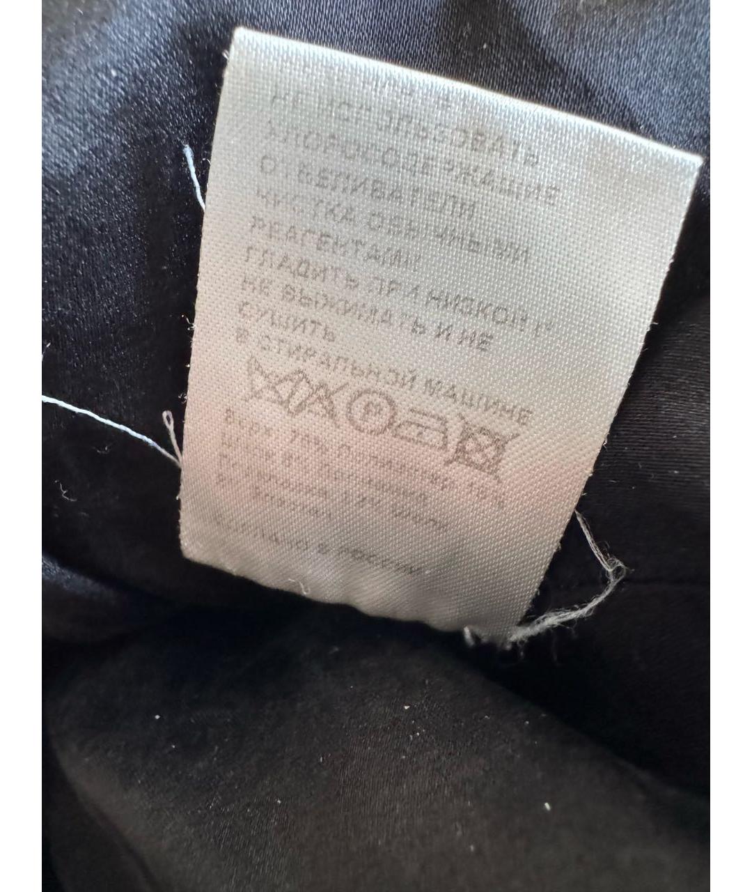 ALEXANDER TEREKHOV Черное синтетическое повседневное платье, фото 6