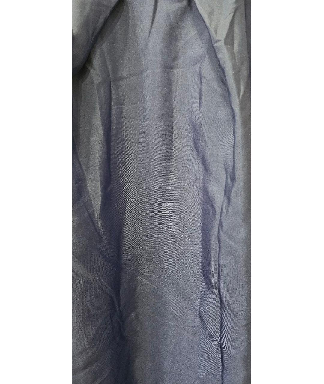 ACNE STUDIOS Синее шелковое платье, фото 4