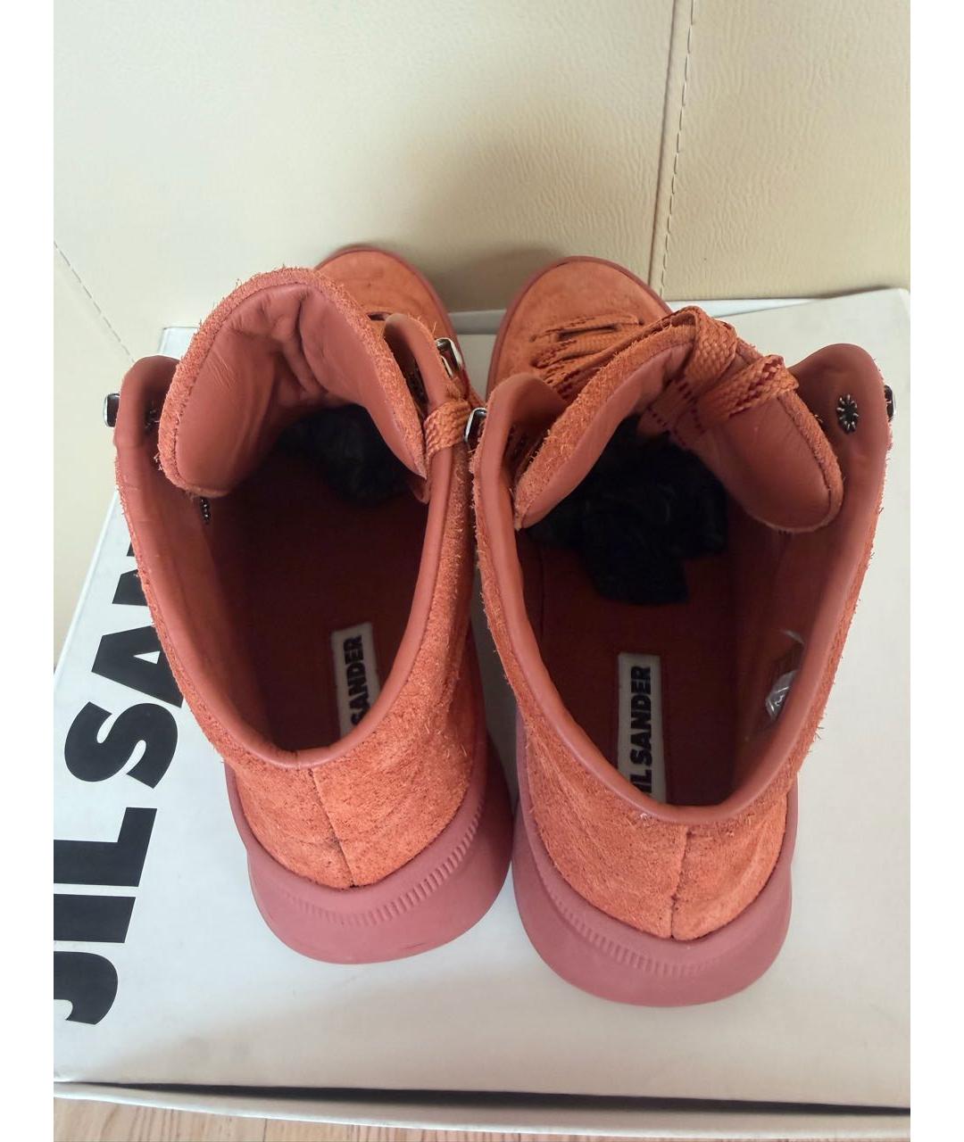 JIL SANDER Мульти кожаные ботинки, фото 5