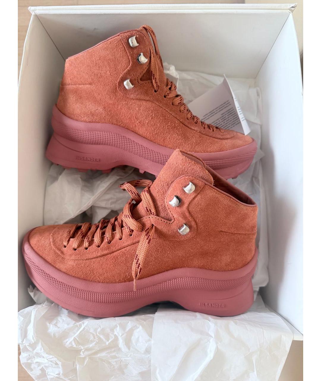 JIL SANDER Мульти кожаные ботинки, фото 2