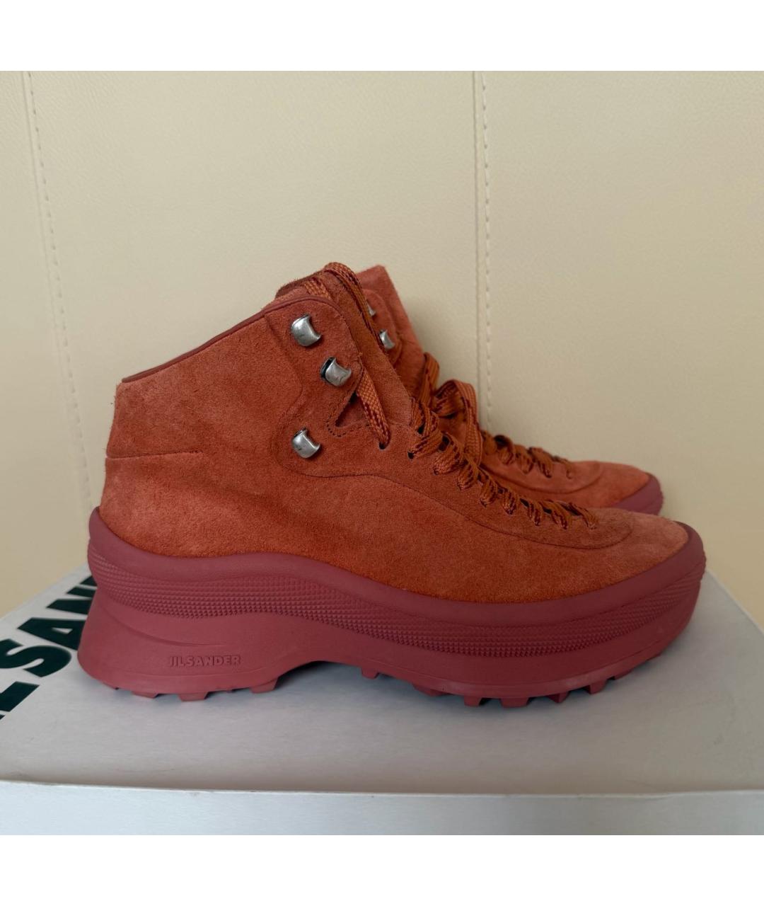 JIL SANDER Мульти кожаные ботинки, фото 3