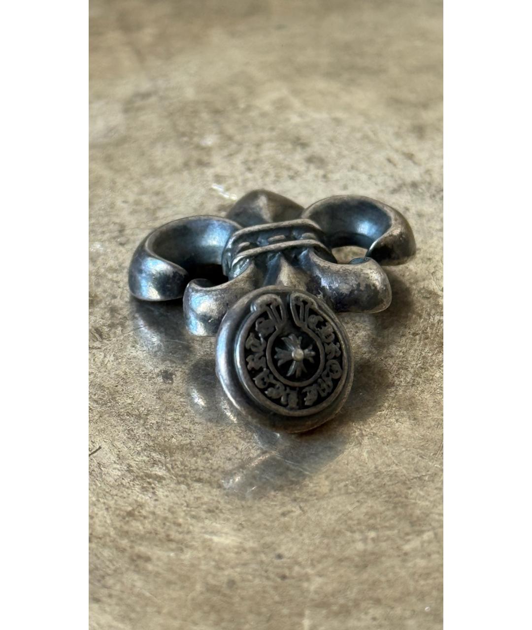 CHROME HEARTS Серебряные запонки, фото 6