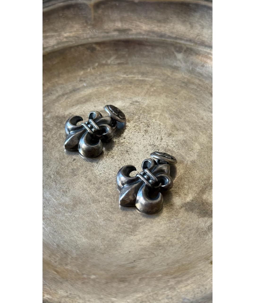 CHROME HEARTS Серебряные запонки, фото 3