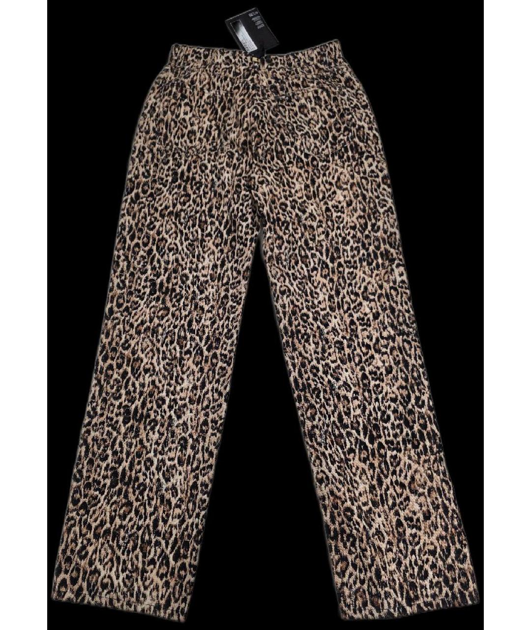 JUST CAVALLI Хлопковые прямые джинсы, фото 2