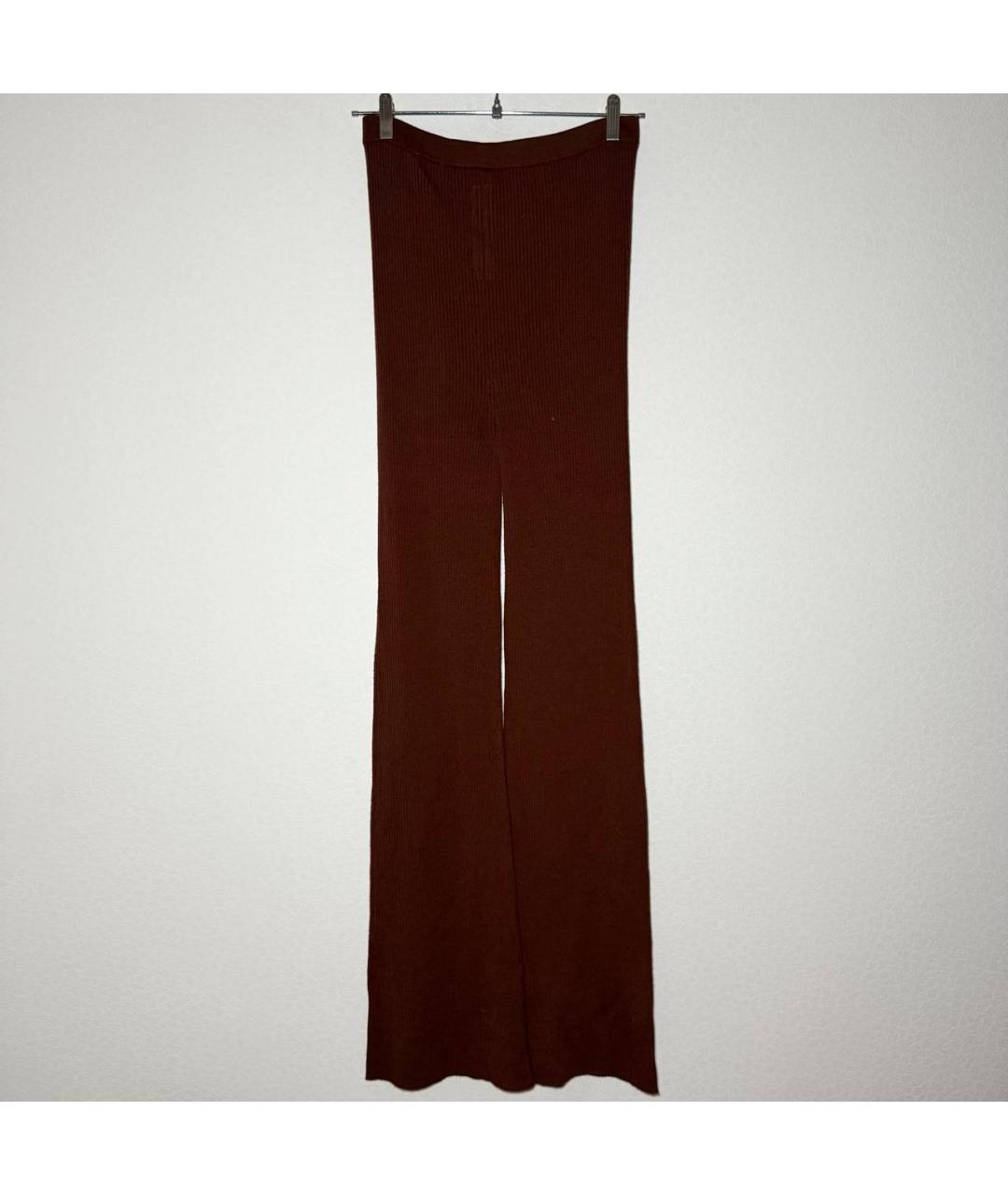 RICK OWENS Коричневые леггинсы и велосипедки, фото 3