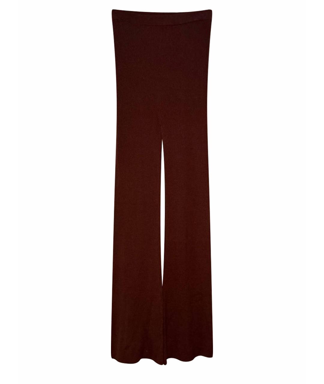 RICK OWENS Коричневые леггинсы и велосипедки, фото 1