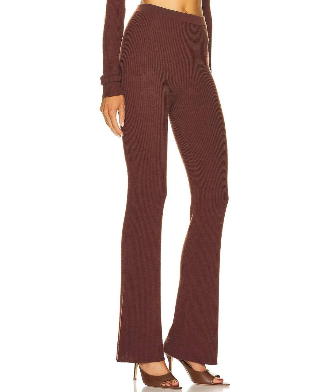 RICK OWENS Коричневые леггинсы и велосипедки, фото 4