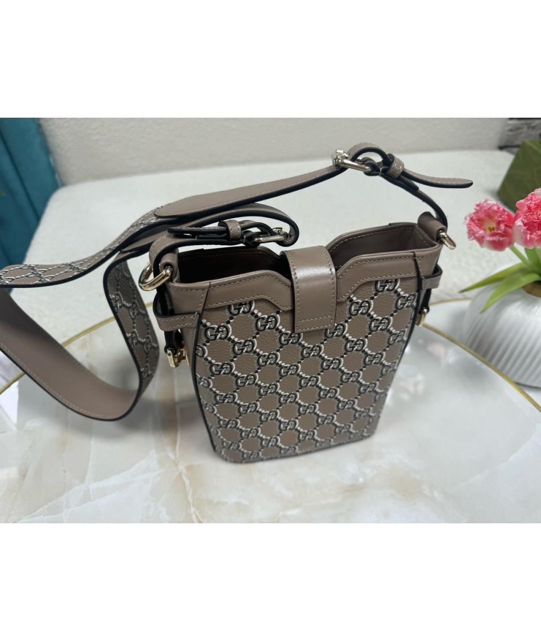 GUCCI Мульти кожаная сумка через плечо, фото 3