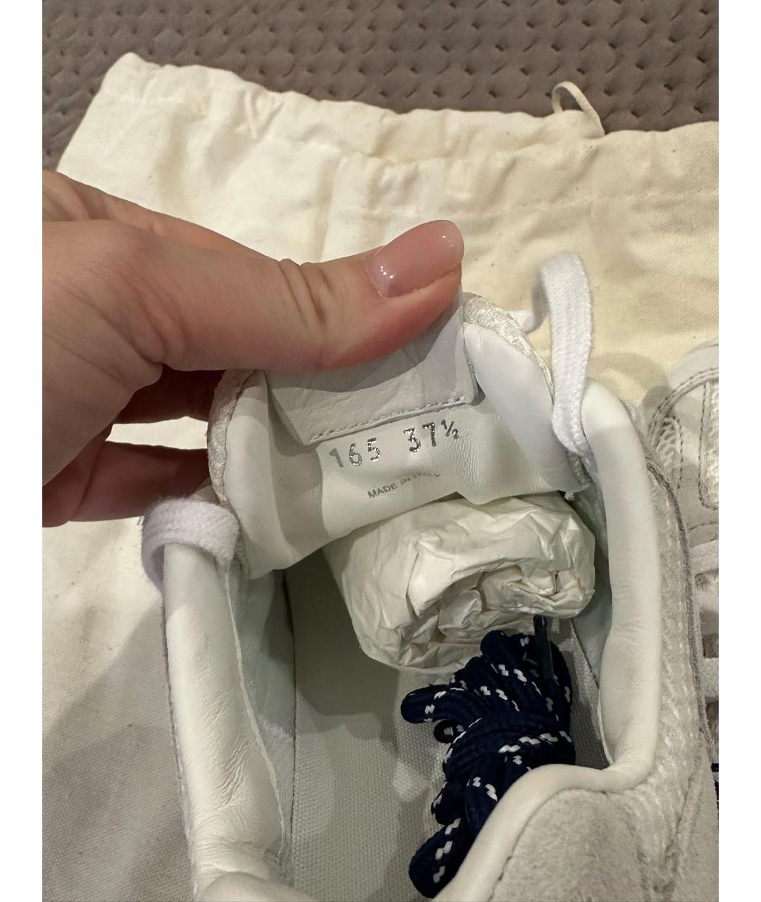 MIU MIU Серые кроссовки, фото 5