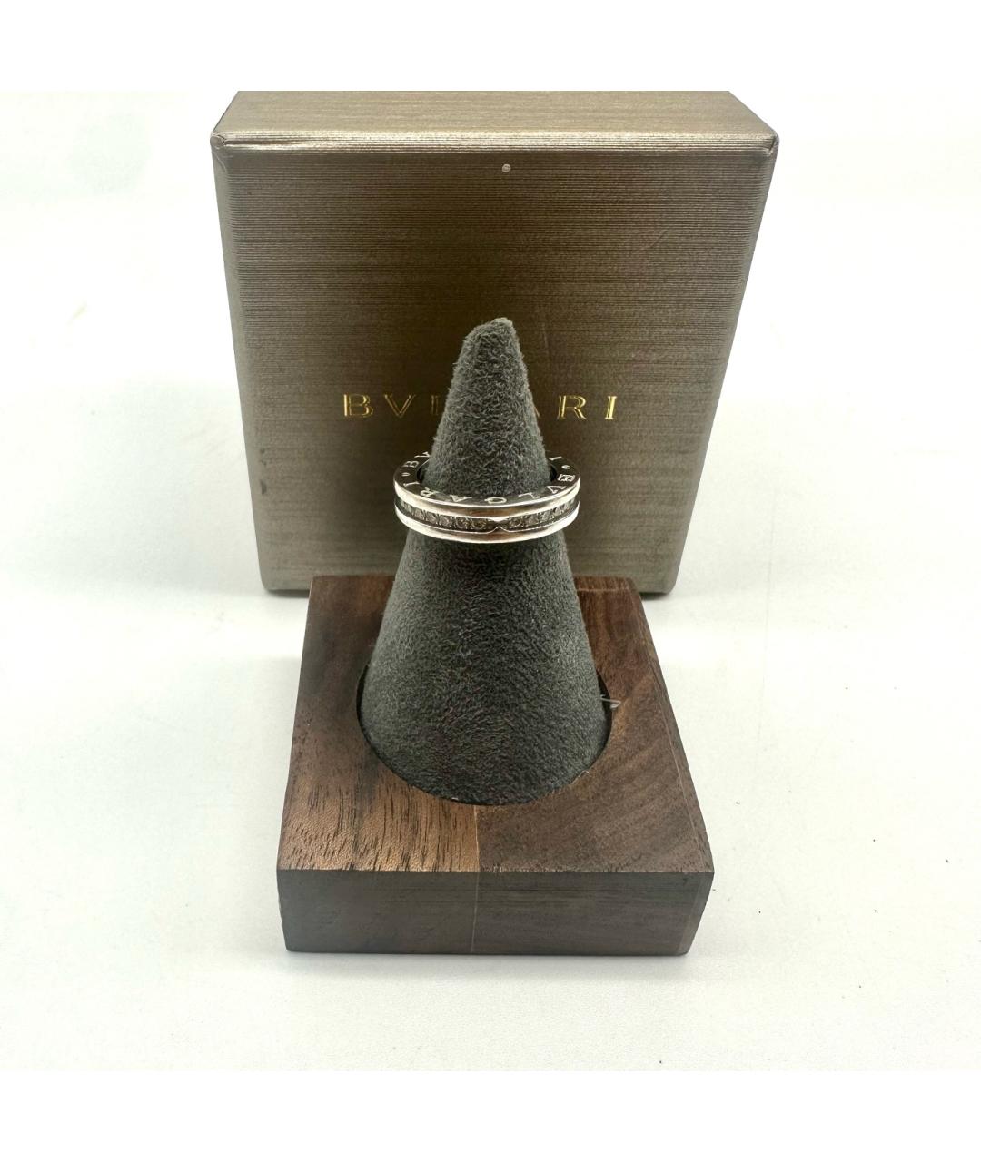 BVLGARI Серебряное кольцо из белого золота, фото 6