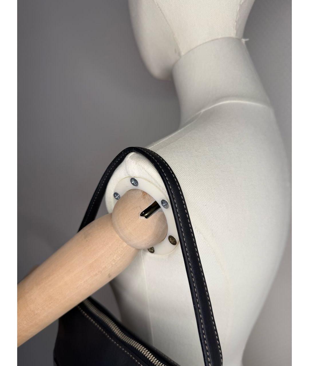 COACH Черная сумка с короткими ручками, фото 4