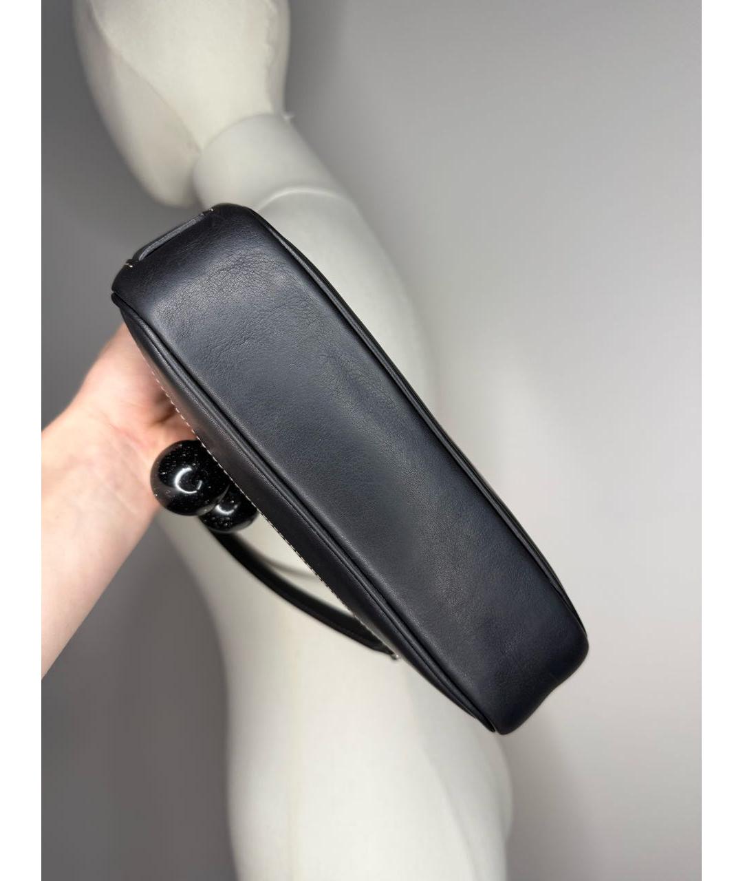 COACH Черная сумка с короткими ручками, фото 5