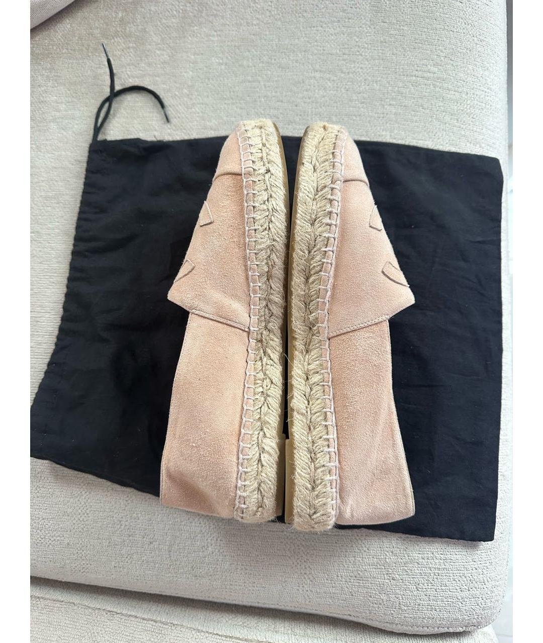 CHANEL Розовые эспадрильи, фото 6