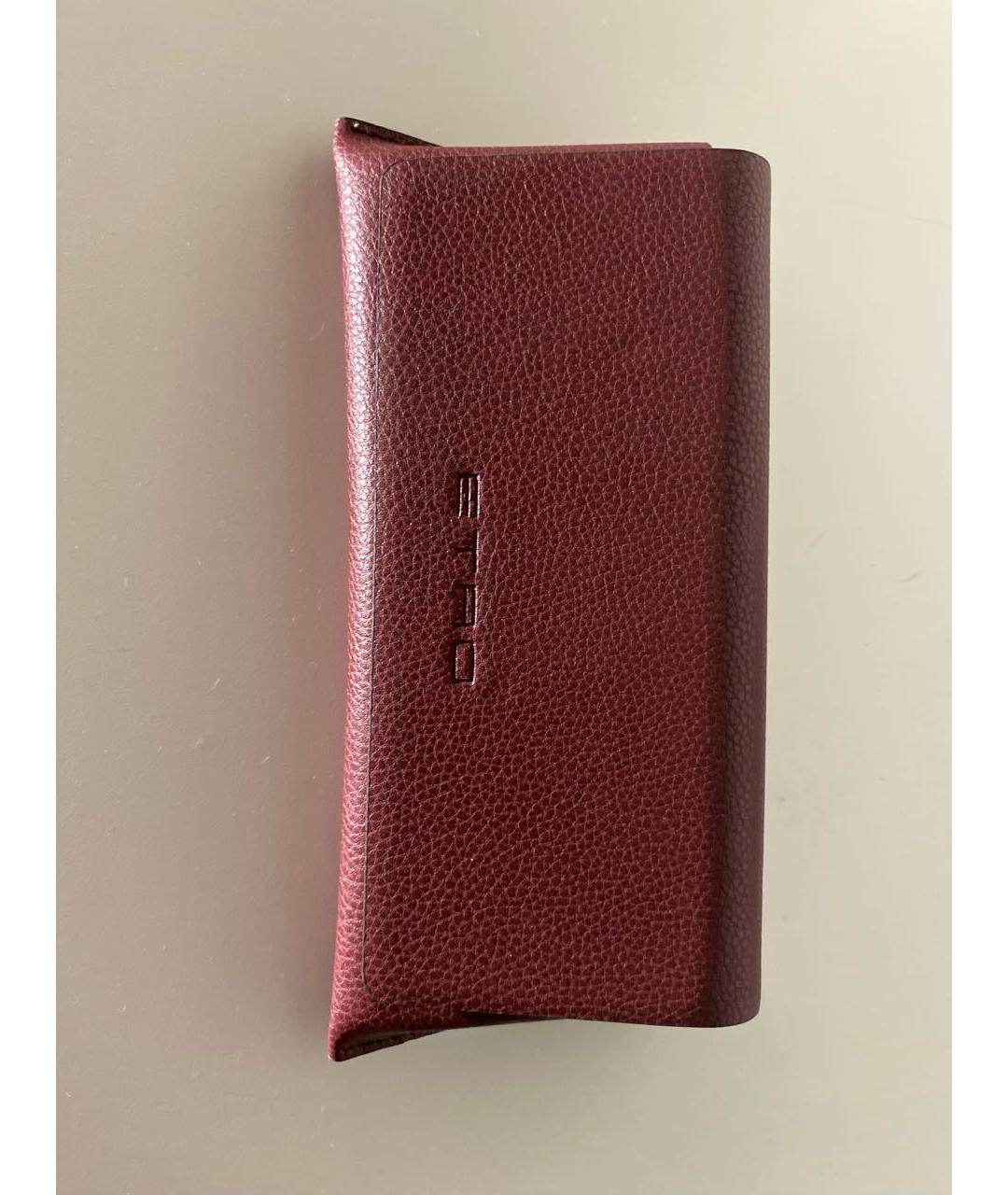 ETRO Золотые металлические солнцезащитные очки, фото 4