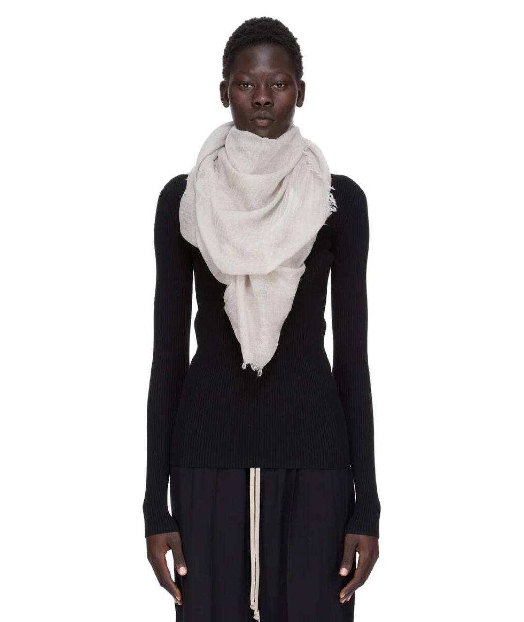 RICK OWENS Розовый платок, фото 3