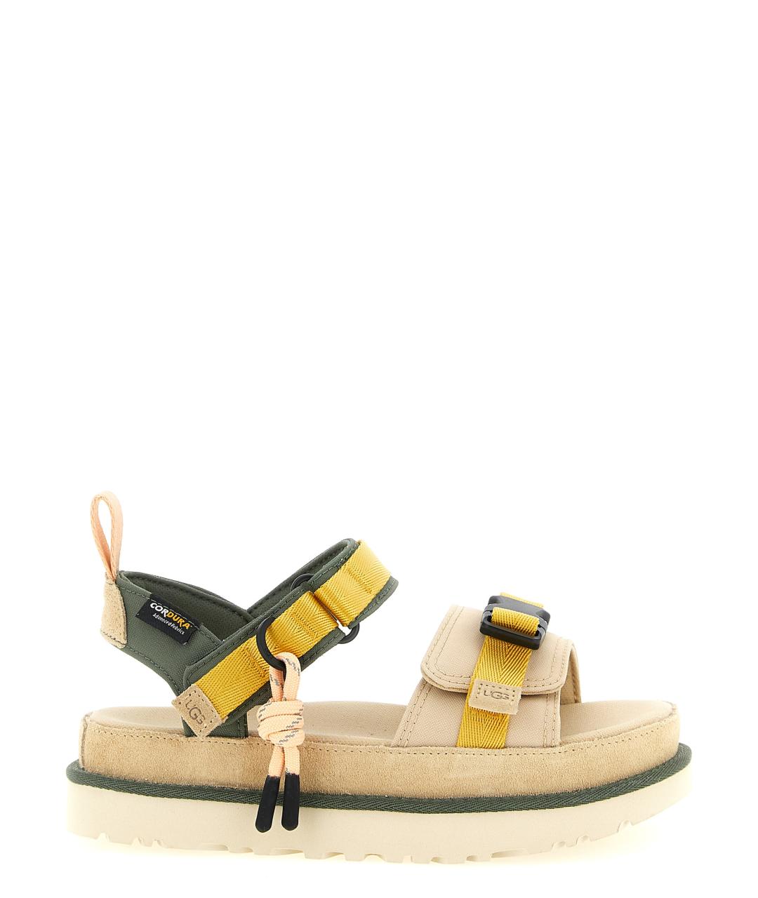 UGG AUSTRALIA Мульти замшевые босоножки, фото 1