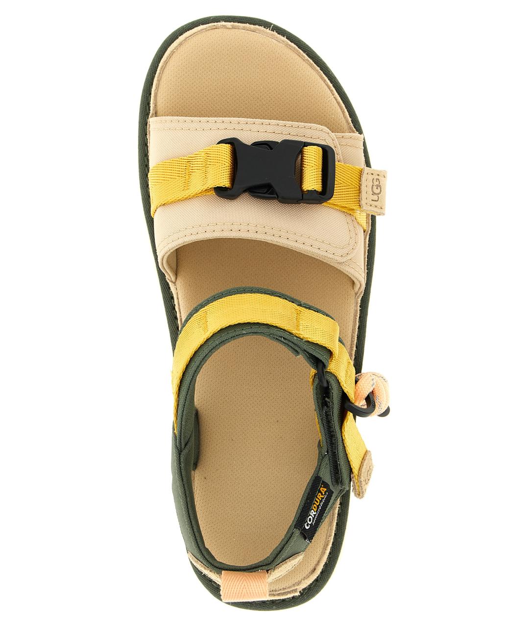 UGG AUSTRALIA Мульти замшевые босоножки, фото 4