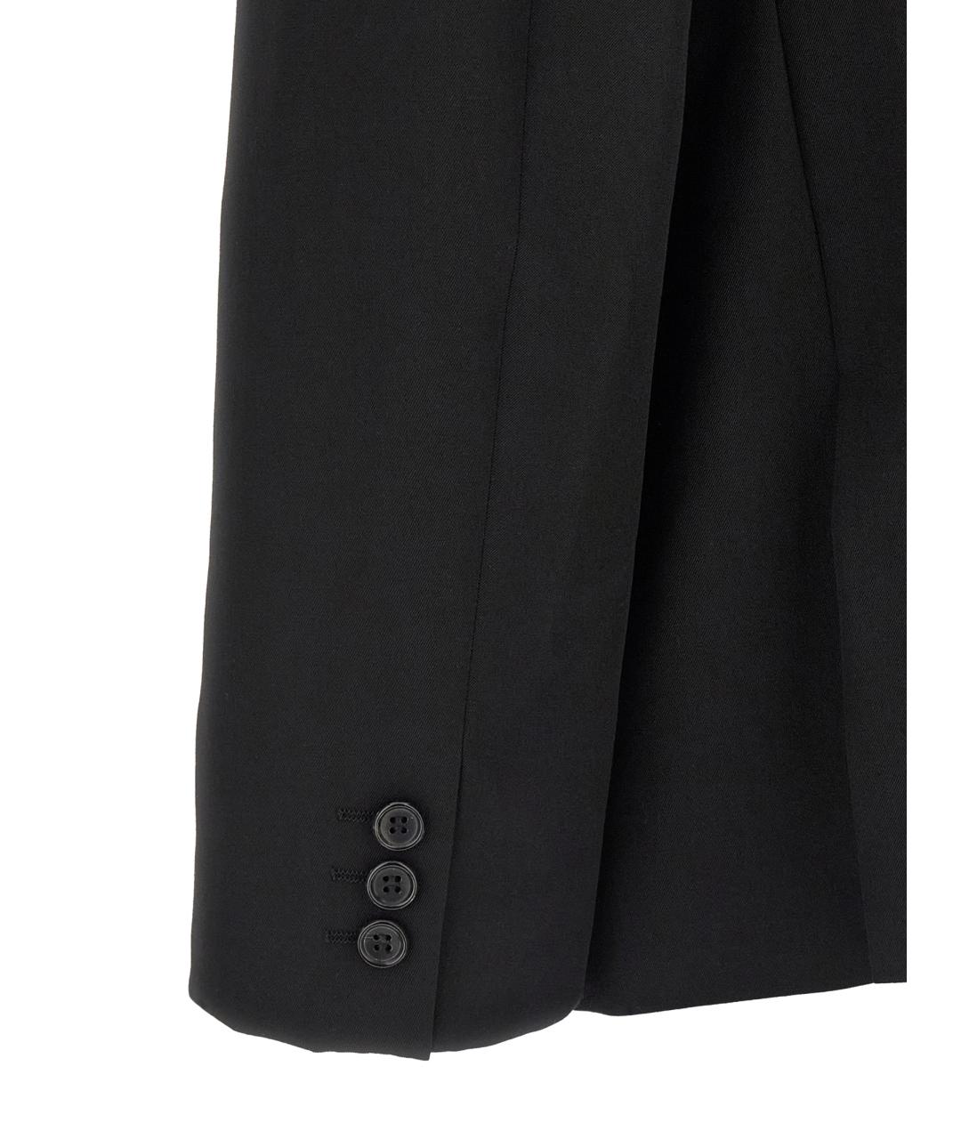 COMME DES GARÇONS HOMME PLUS Черный шерстяной пиджак, фото 4