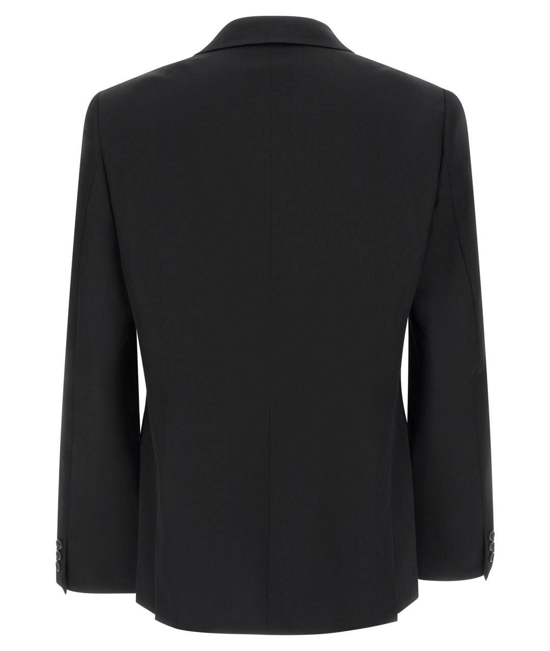 COMME DES GARÇONS HOMME PLUS Черный шерстяной пиджак, фото 2
