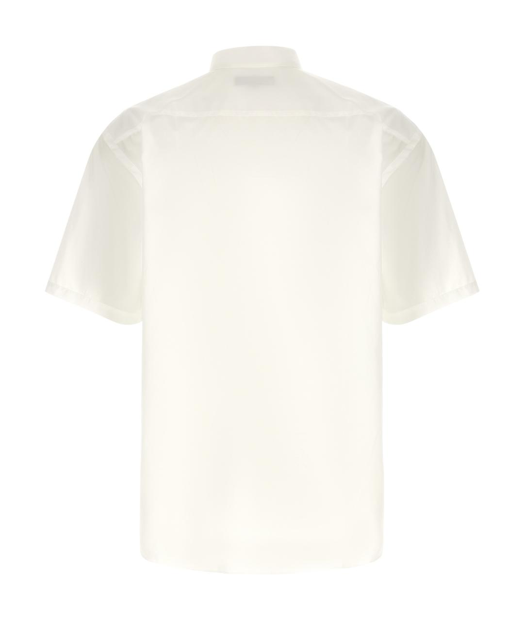 COMME DES GARÇONS HOMME PLUS Белая хлопковая кэжуал рубашка, фото 2
