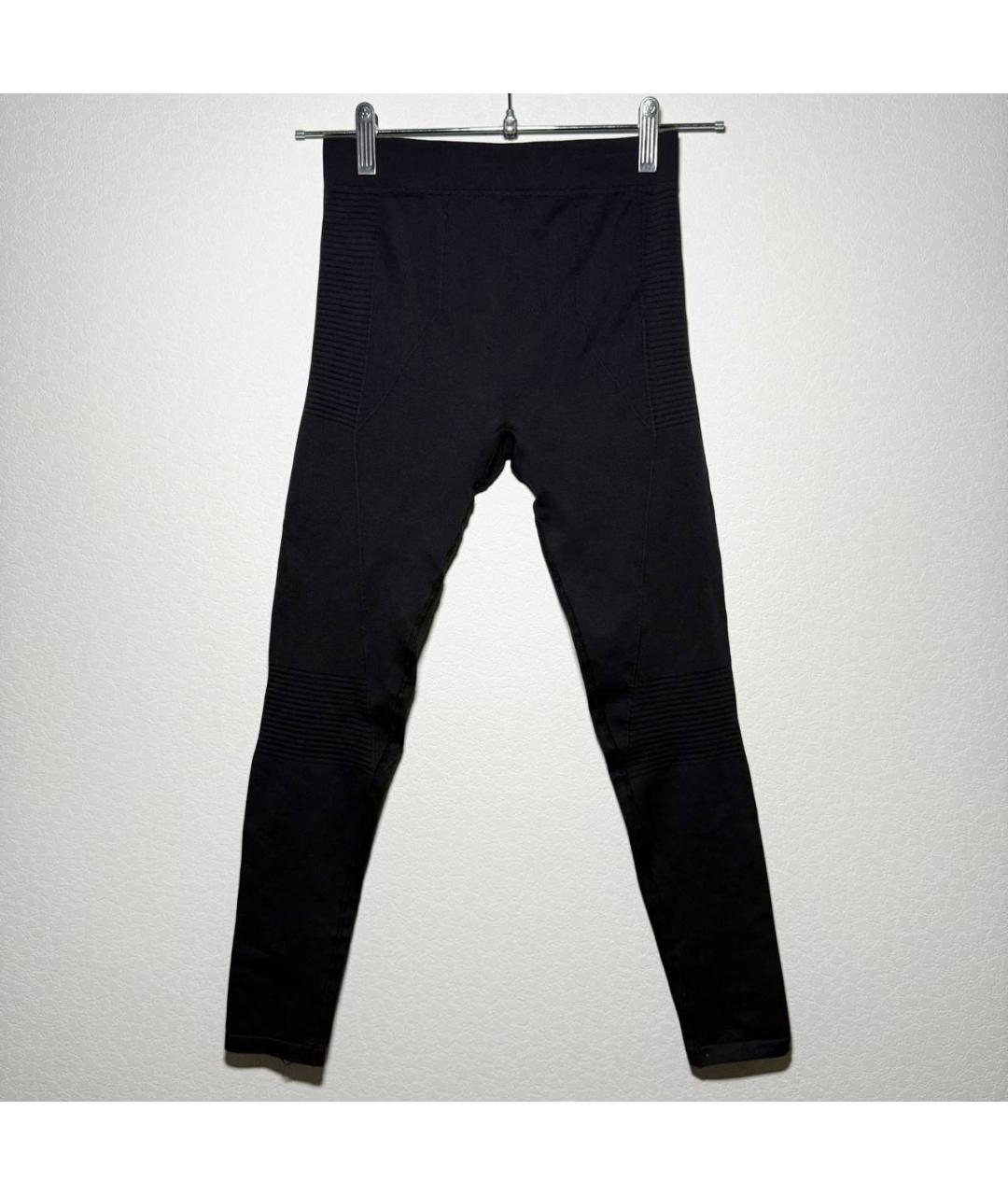 RICK OWENS Черные леггинсы и велосипедки, фото 10