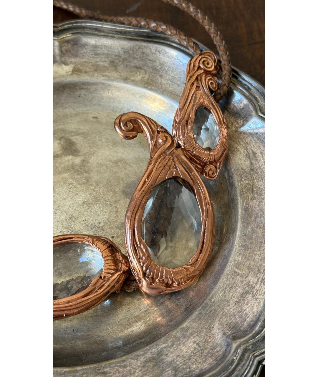 JUST CAVALLI Коричневый ремень, фото 3