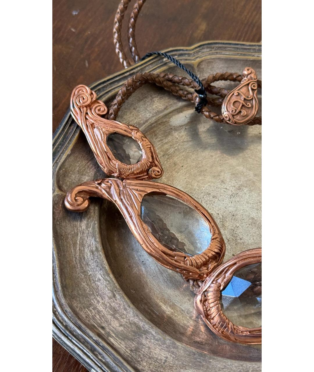 JUST CAVALLI Коричневый ремень, фото 2