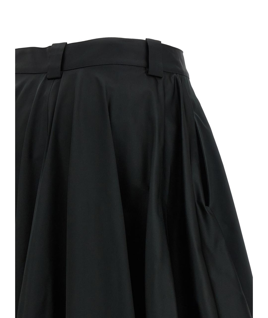 BALENCIAGA Черные полиэстеровые шорты, фото 4