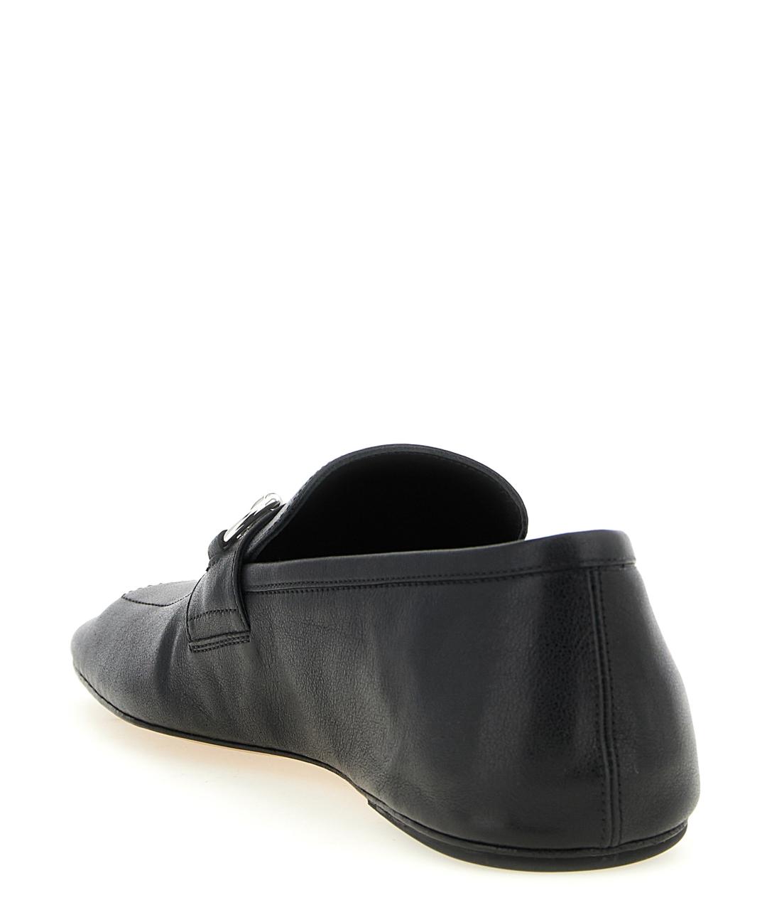 GUCCI Черные кожаные лоферы, фото 3