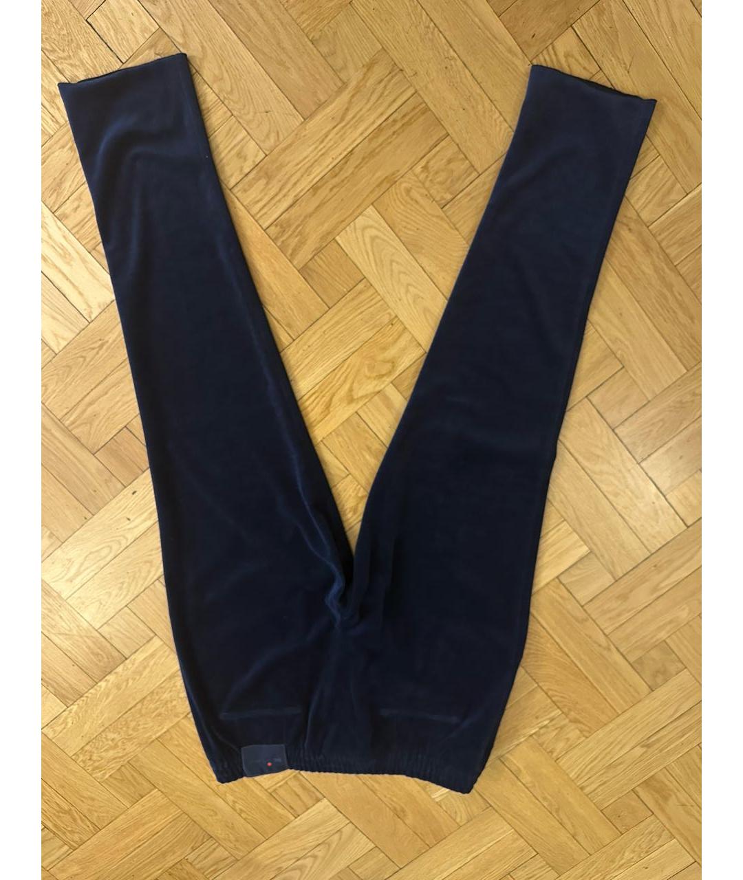 KITON Темно-синие хлопковые повседневные брюки, фото 2