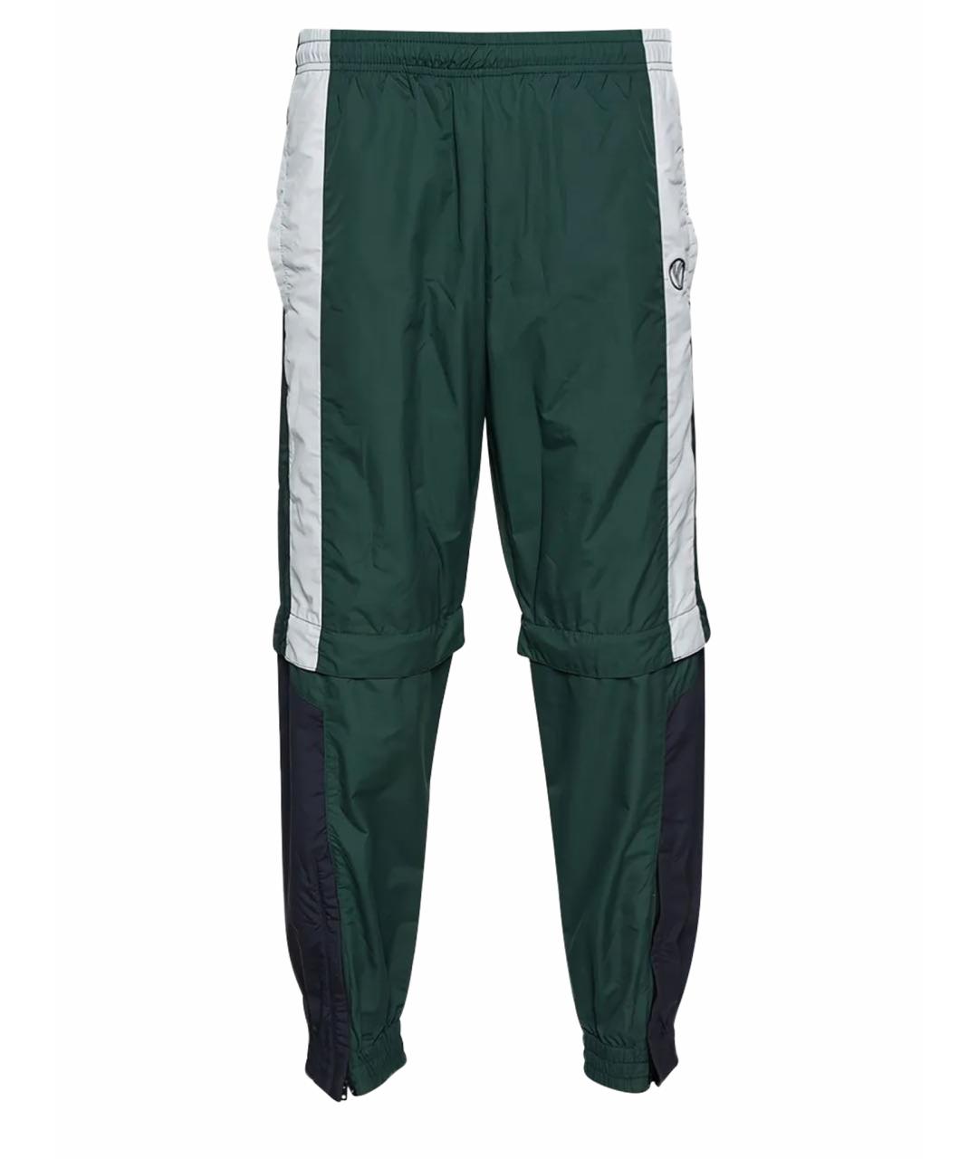 VETEMENTS Зеленые синтетические спортивные брюки и шорты, фото 1