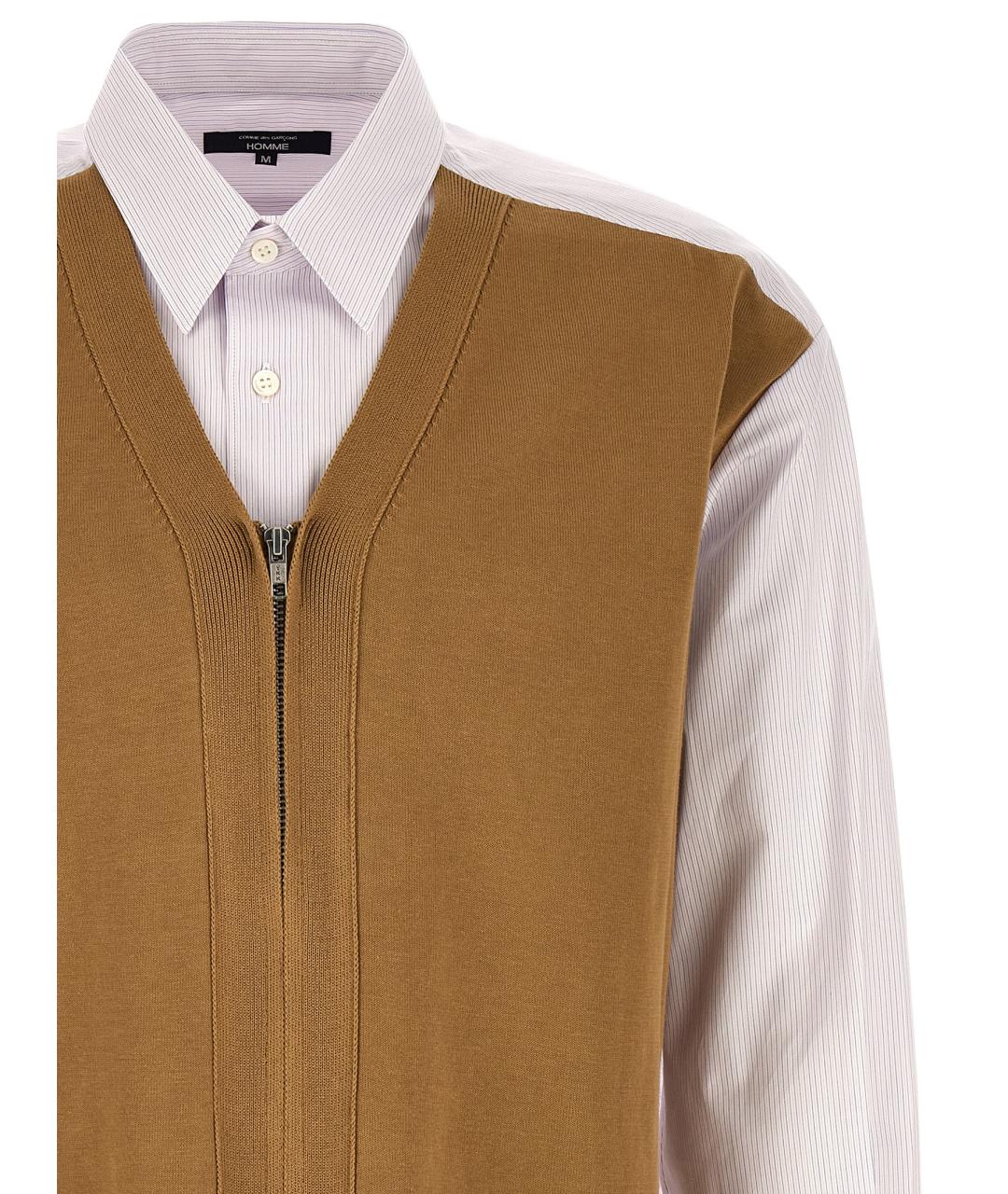 COMME DES GARÇONS HOMME PLUS Мульти хлопковая кэжуал рубашка, фото 3