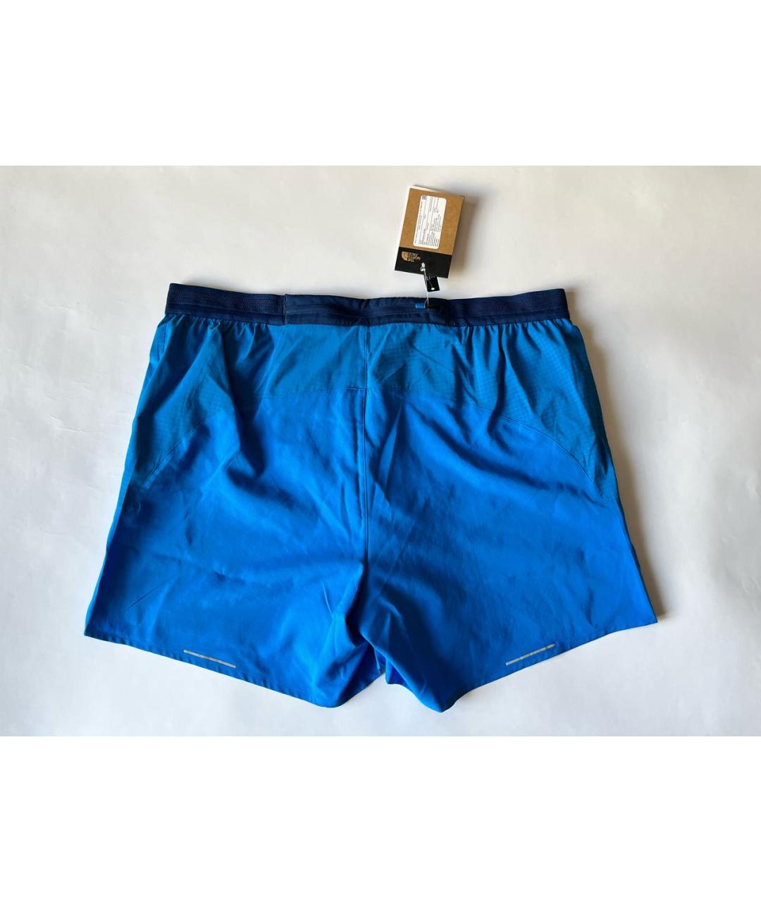 THE NORTH FACE Синие синтетические шорты, фото 5