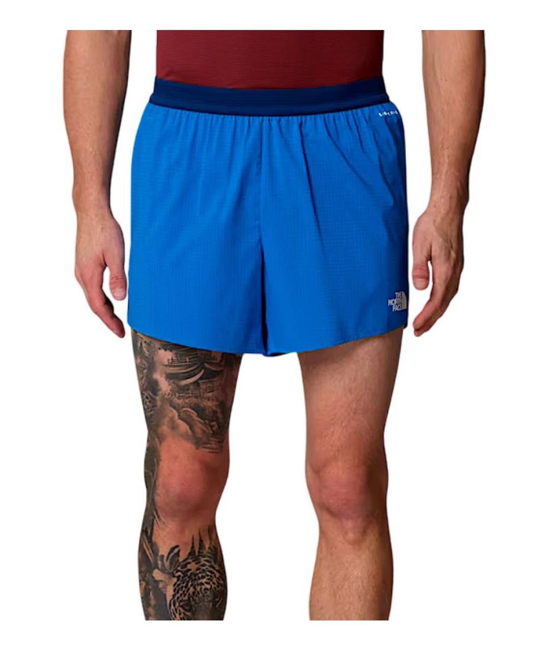 THE NORTH FACE Синие синтетические шорты, фото 2