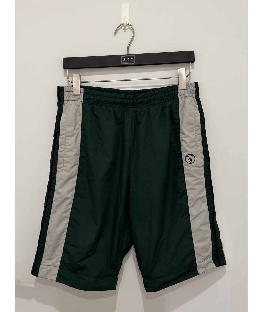 VETEMENTS Зеленые синтетические повседневные брюки, фото 6