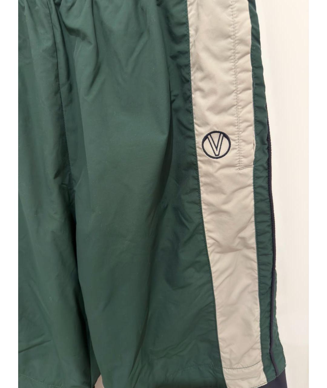 VETEMENTS Зеленые синтетические повседневные брюки, фото 3
