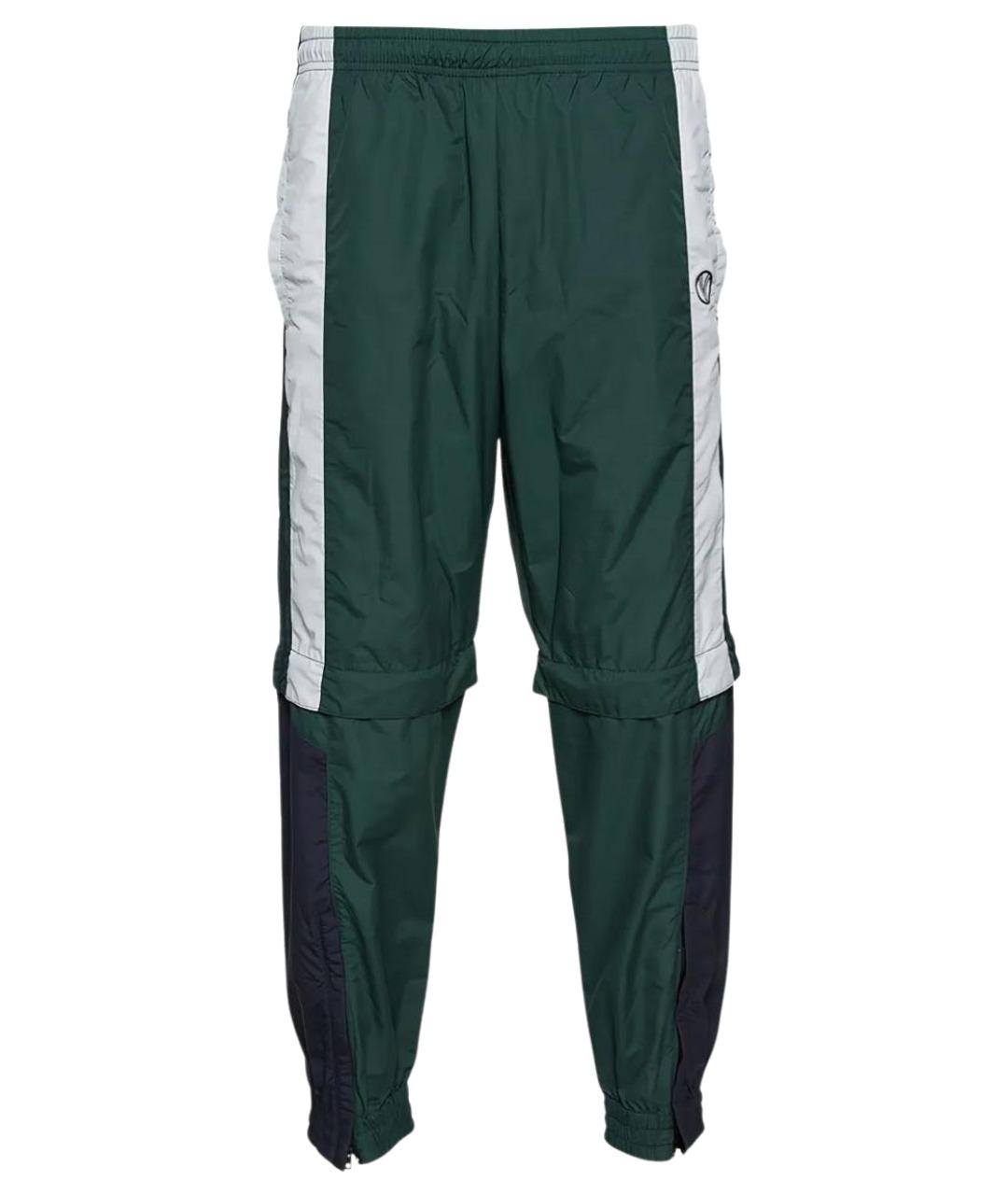 VETEMENTS Зеленые синтетические повседневные брюки, фото 1