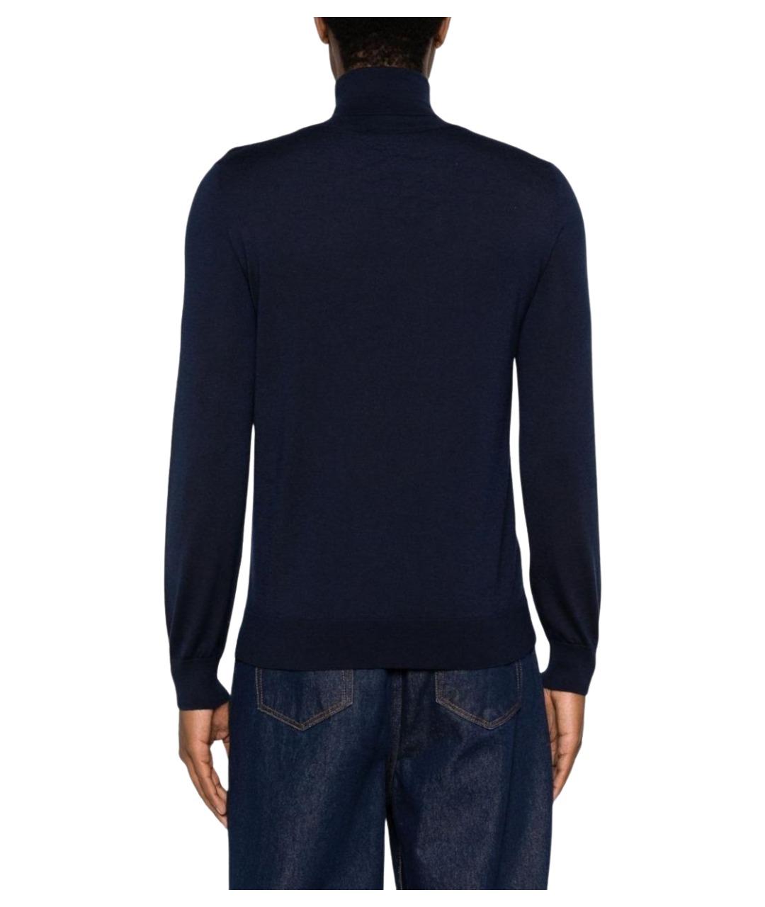 BRIONI Синяя водолазка, фото 2