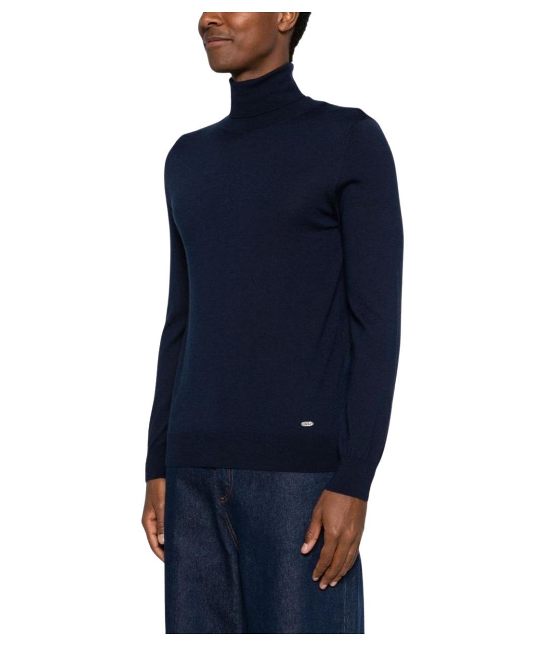 BRIONI Синяя водолазка, фото 3