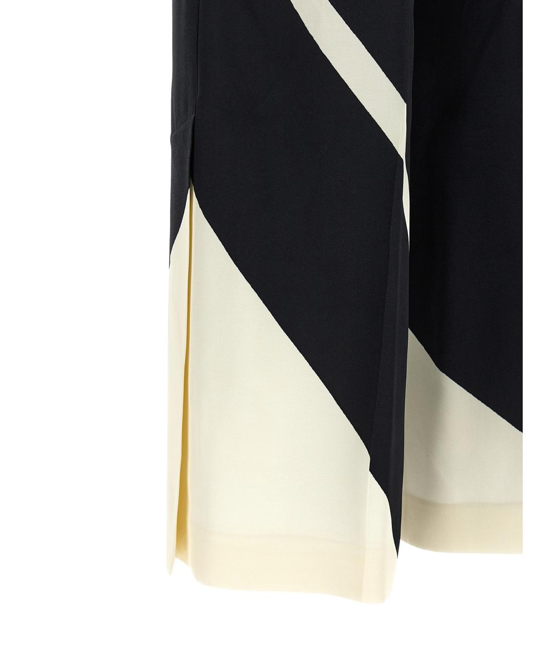 ALBERTA FERRETTI Мульти вискозные прямые брюки, фото 5