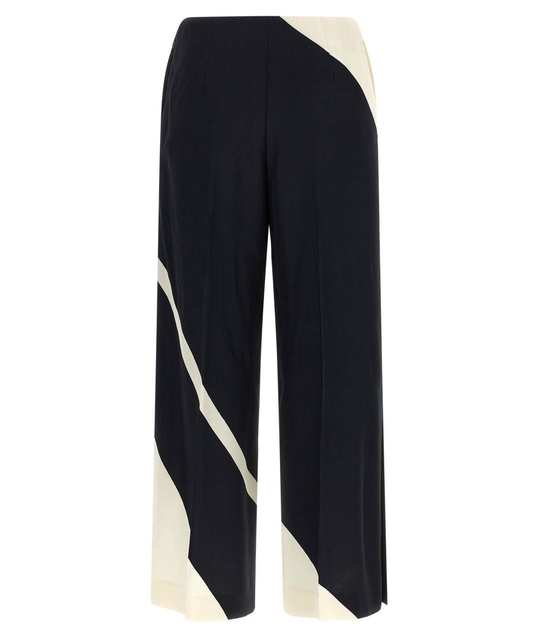 ALBERTA FERRETTI Мульти вискозные прямые брюки, фото 2