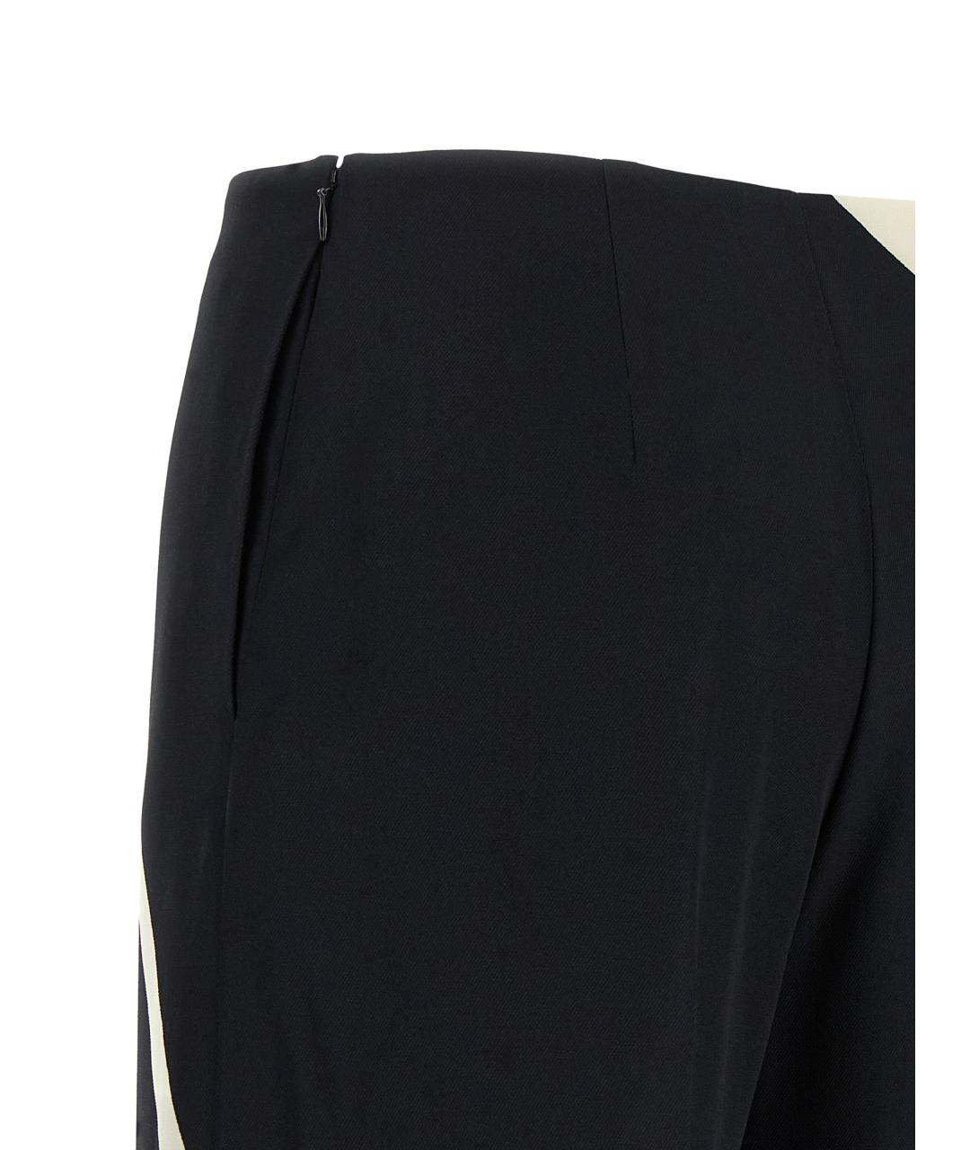 ALBERTA FERRETTI Мульти вискозные прямые брюки, фото 4