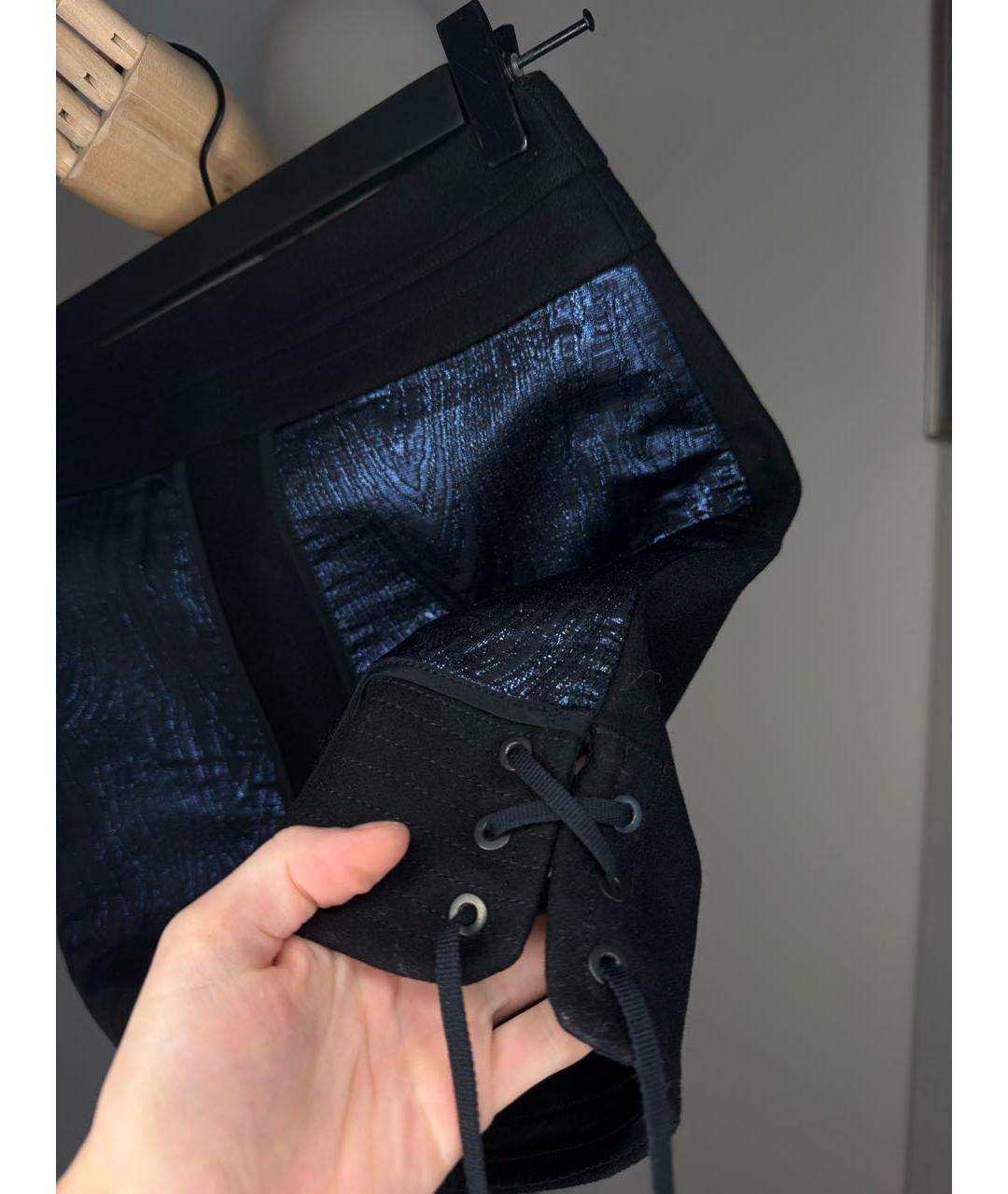 DIESEL Мульти шерстяная юбка мини, фото 6